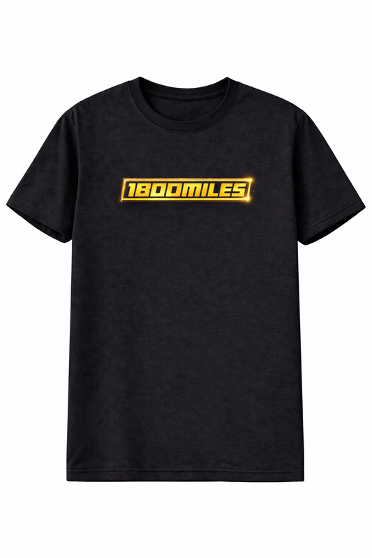 1800 MILES T-Shirt / Gold