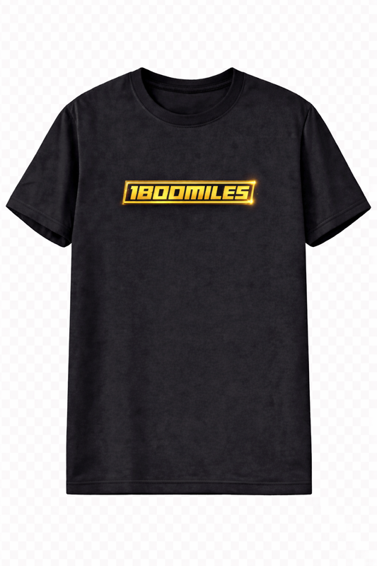 1800 MILES T-Shirt / Gold
